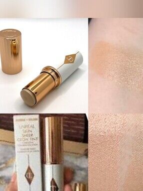 🌸Face Need🌸BNIB Charlotte Tilbury Fullsize 5 MEDIUM Unreal Skin Sheer Tint!$48